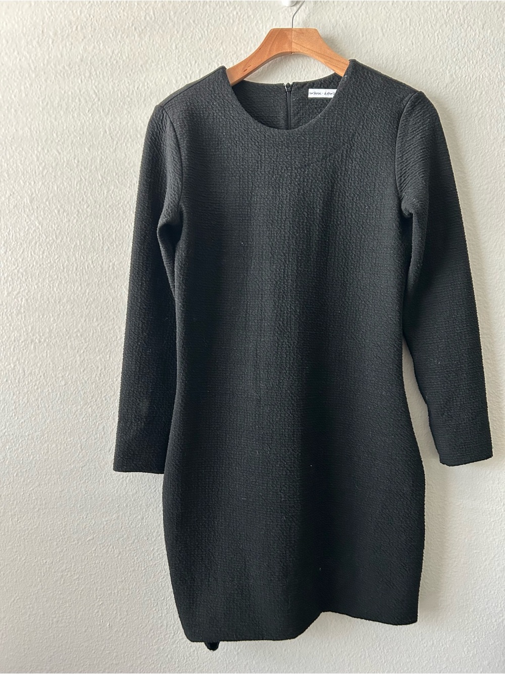 & Other Stories - Black Long Sleeve Dress, Size 10